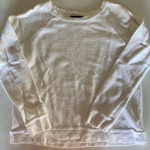White Forever 21 Ribbed Sweater